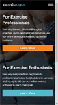 Mobile Screenshot of exercise.com